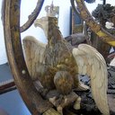 Reproduktion von Kopf, Flügeln und Schwanz, Preußischer Adler
